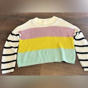 Colorful Striped Sweater